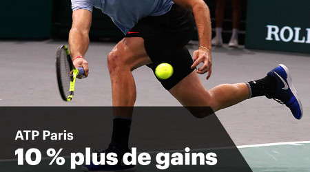 ATP de Paris : 10 % de gains en plus chaque jour sur Napoleon Games