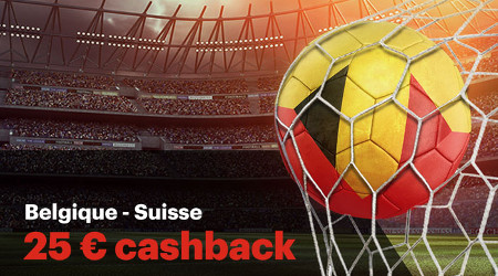 Belgique x Suisse : Profitez d'un cashback de 25 euros de Napoleon Games