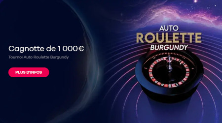 Gagnez votre part des 1.000 euros à la roulette  avec le casino Oria