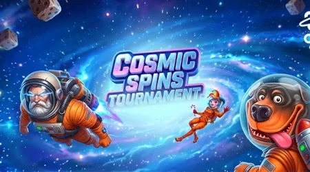 Cosmic Spins vous fait gagner 1.000 free spins sur le casino Oria