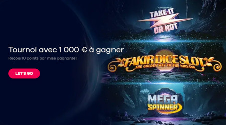 1.000 euros à gagner : Jouez avec le  casino Oria et Gaming1
