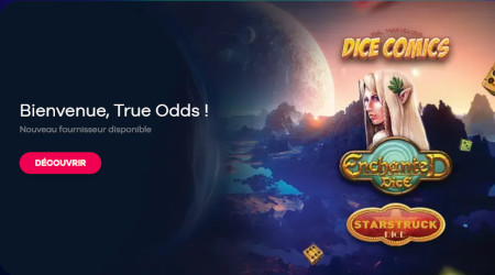 True Odds débarque sur le casino Oria : Nouveau fournisseur de jeux