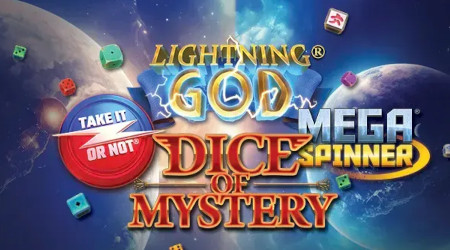 Take it or not dice, Lightning God et Dice Of Mystery sur le Casino Oria.be