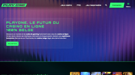 PlayOne.be : un nouveau casino en ligne belge voit enfin le jour