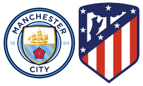 Manchester City x Atlético Madrid