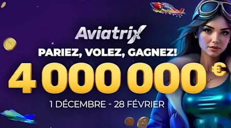 Aviatrix déploie un mégatournoi à 4.000.000 € sur Star Casino : trois mois de vols récompensés