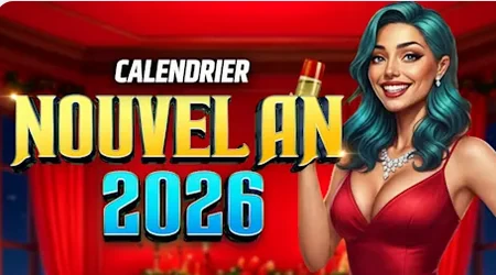 Calendrier du Nouvel An&nbsp;: un d&eacute;fi par jour pour d&eacute;buter 2026 avec  Star Casino