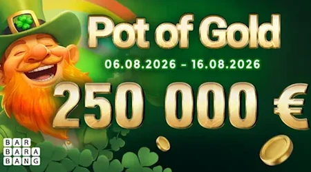 Pot of Gold&nbsp;: un tournoi &agrave; 250.000 euros avec Star Casino