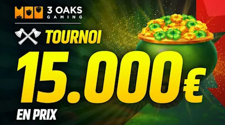 Gagnez votre part des 15 000 euros avec 3  Oaks Gaming et Star Casino