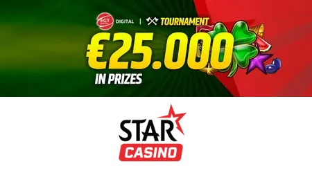 25.000 euros de jackpot dans un tournoi avec Star Casino