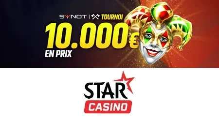 Star Casino vous offre 10.000 euros dans son premier tournoi de 2026