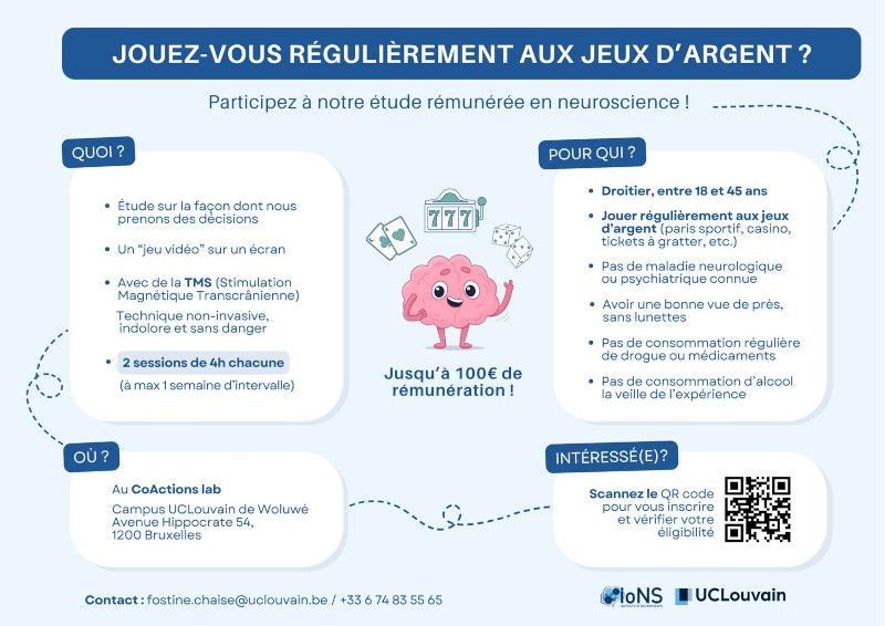 Jouez-vous rgulirement aux jeux d'argent ?