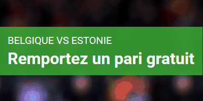 Belgique x Estonie