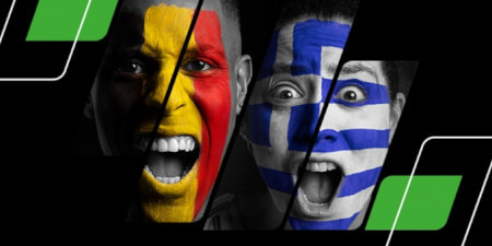Belgique x Grèce : Recevez jusqu'à 1.000  euros en plus en pariant avec Unibet