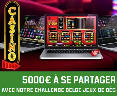 5.000   se partager sur les jeux de ds d'Unibet Casino en mai