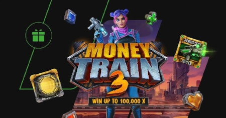 Money Train 3 :  50.000 euros à se partager pour son arrivée sur le casino Unibet