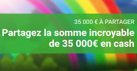 35.000   se partager sur Unibet Casino