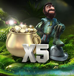 X5 Multiplier Challenge : 25 free spins et 5 € offerts sur Unibet Casino