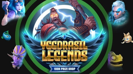 Yggdrasil Legends : Un prize drop de 100.000 euros sur le casino Unibet