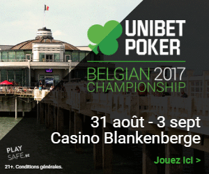 Unibet Belgian Poker Championship 2017 : Gagnez un ticket gratuit