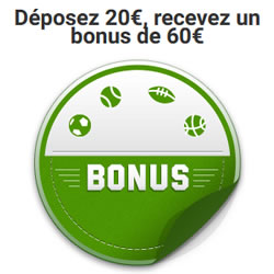 Déposez 20 € sur Unibet et recevez un bonus de 60 €
