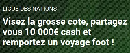 Pari sur la Ligue des Nations : Assistez au match de vos rêves grâce à Unibet