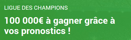 Ligue des Champions : Trouvez le score exact et gagnez 100.000 euros