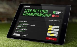 Live Betting Championship pour l'Unibet Open Glasgow
