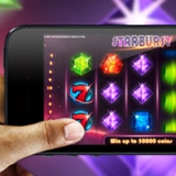 Unibet offre à ses joueurs sur mobile 10 parties gratuites du jeu Starburst