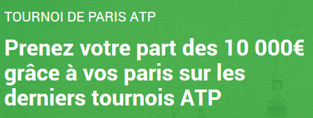 Tournois ATP : Participez à un tournoi de paris à 10.000 euros