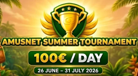 100 &euro; &agrave; gagner chaque jour sur Versailles Casino avec Amusnet