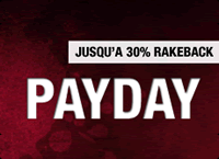 Rakeback de 30 % offert à tous les joueurs sur la poker room Win2Day.be