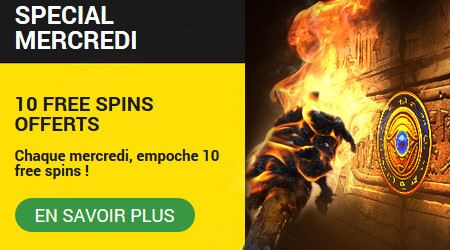 10 € de dépôt = 10 free spins sur betFirst Casino