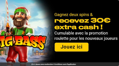 Big Bass débarque chez bwin : vos deux premiers spins gagnants valent 30 € cash !