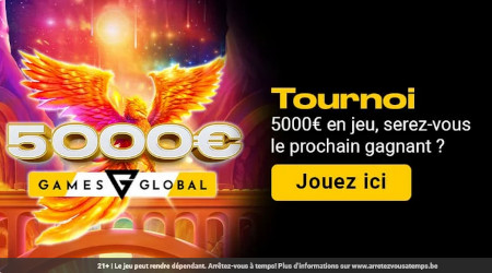 5.000 euros de prix à se partager  dans un tournoi avec le casino Bwin