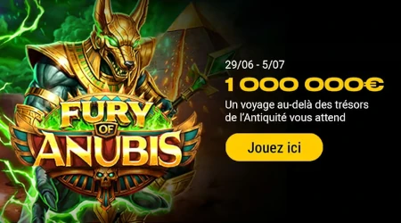 Fury of Anubis : bwin lance une promotion avec 1.000.000 &euro; de r&eacute;compenses sur une seule machine &agrave; sous