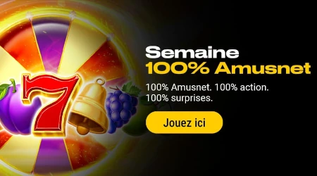 Semaine 100% Amusnet&nbsp;: un gros lot de 2.000 euros avec le casino  Bwin