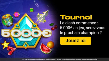Finissez la semaine en beauté avec  le tournoi Bwin