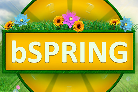 bSPRING : Gagnez un prix chaque jour en tournant la Roue du Printemps