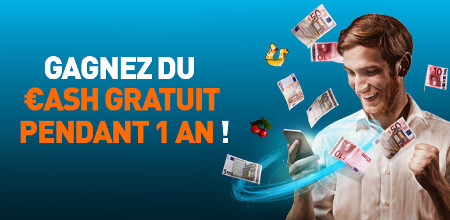 Gagnez du cash pendant un an grce au casino777