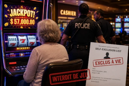Elle d&eacute;croche le jackpot malgr&eacute; son interdiction de jeu&hellip; mais repart sans un centime