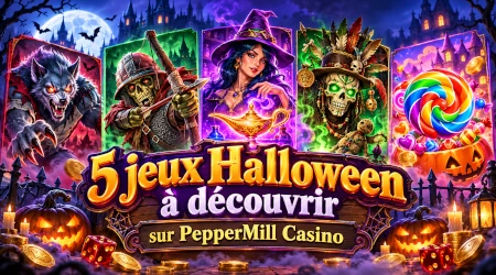 Halloween 2026 : d&eacute;couvrez 5 jeux de casino incontournables sur PepperMill Casino